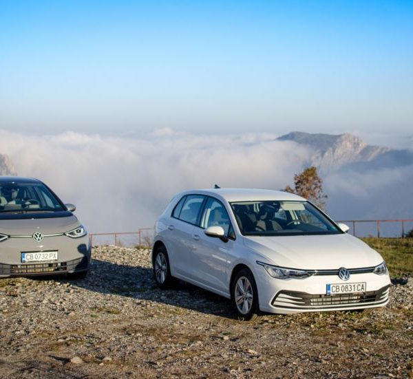 Тест драйв ID.3 и Golf 8 2020