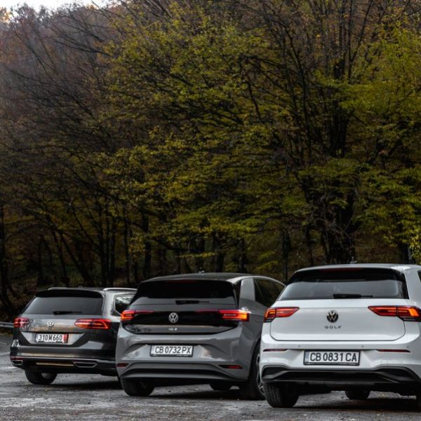 Тест драйв ID.3 и Golf 8 2020